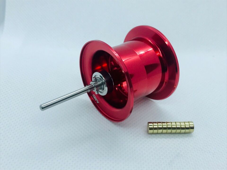 Шпуля microcast spool for abu garcia revo beast series red