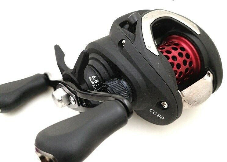 Шпуля для daiwa cr 80 / cc 80 / cg 80 / '19 bass x 80 / microcast spool / d.32 /red