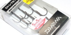 Тройники daiwa d treble hook d treble hook ss # 4 round type 3r