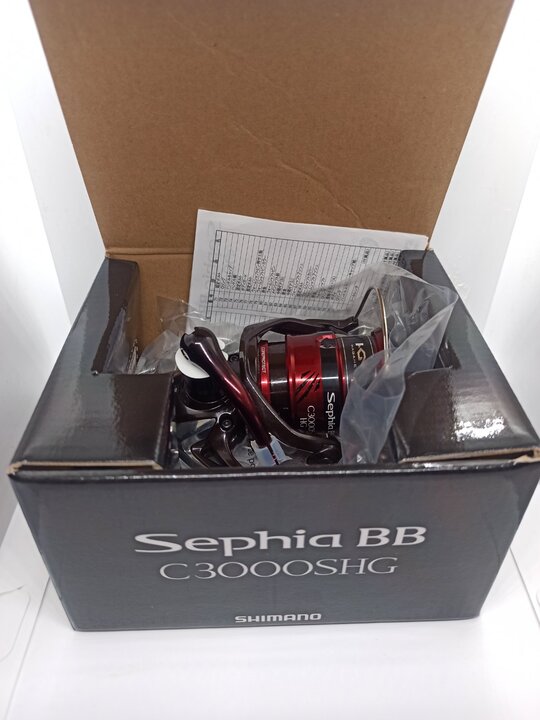 Катушка спиннинговая shimano 18 sephia bb c3000shg jdm