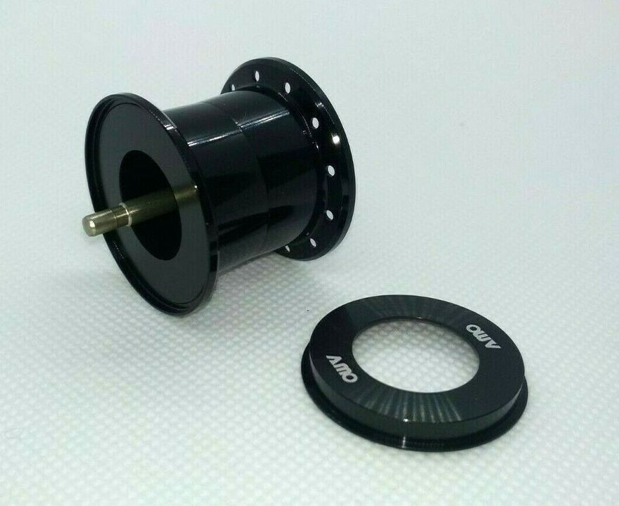 Шпуля для abu garcia micro spool / alx, lc6, lv7, lt7, bf8 / alc ib6, ib7, slc ib7, bf7 / black + big inductor