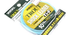 Леска varivas trout shock leader ti fluorocarbon no. 2.5 10.0lb 30m #natural