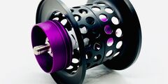 Шпуля для daiwa / hyper long cast sv spool / d.34 / steez,ss sv,td-z,t3,ryoga,zillion black with holes