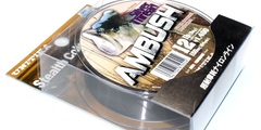 Леска unitika silver thread ambush 12lb 150m #stealth brown