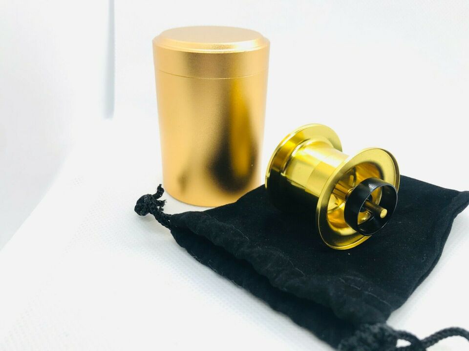 Шпуля для мультипликаторных катушек for daiwa zillion 1514 1516 1520 ryoga 1520 / premium spool / sds custom  gold