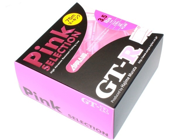 Леска sanyo nylon gt-r gt-r pink selection 3.5lb 300m (renewal ver) #pink