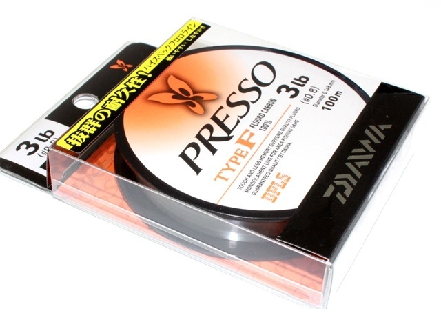 Леска daiwa presso line presso line type-f 3lb 100m #clear