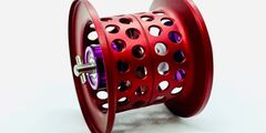 Шпуля для daiwa / hyper long cast sv spool / d.34 / steez,ss sv,td-z,t3,ryoga,zillion red with holes